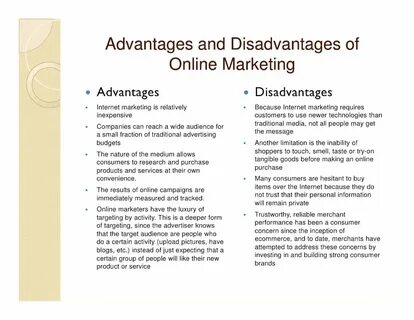 What are the advantages of the internet