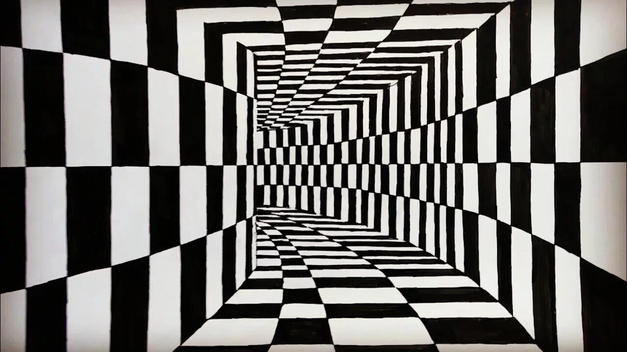 Ну обманы. Иллюзия черно белая. Графические иллюзии. Оптическая иллюзия черно белая. Оптическая иллюзия тоннель.