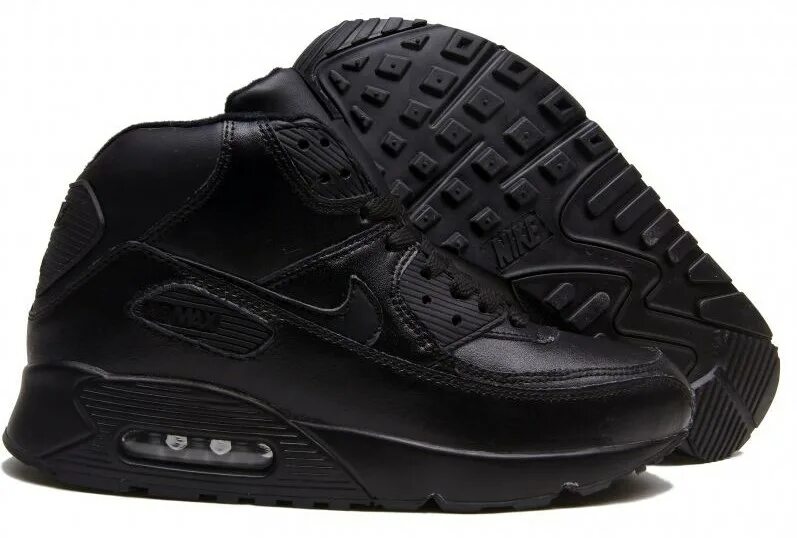 Найк АИР Макс 90. Nike Air Max 90 Winter. Nike Air Max 90 зимние. Nike Air Max 90 черные.