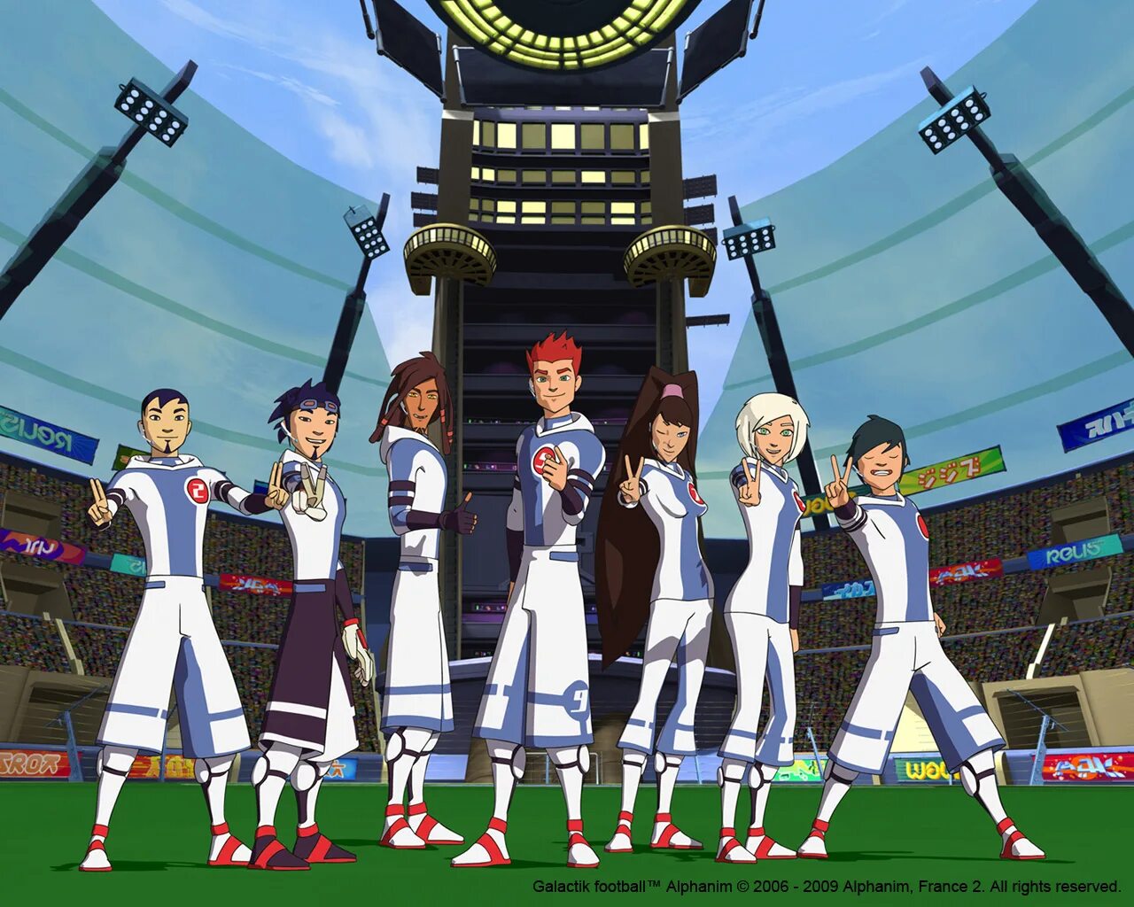 Космический футбол. Galactik Football рокет.