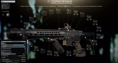 Сборки оружия тарков 2024