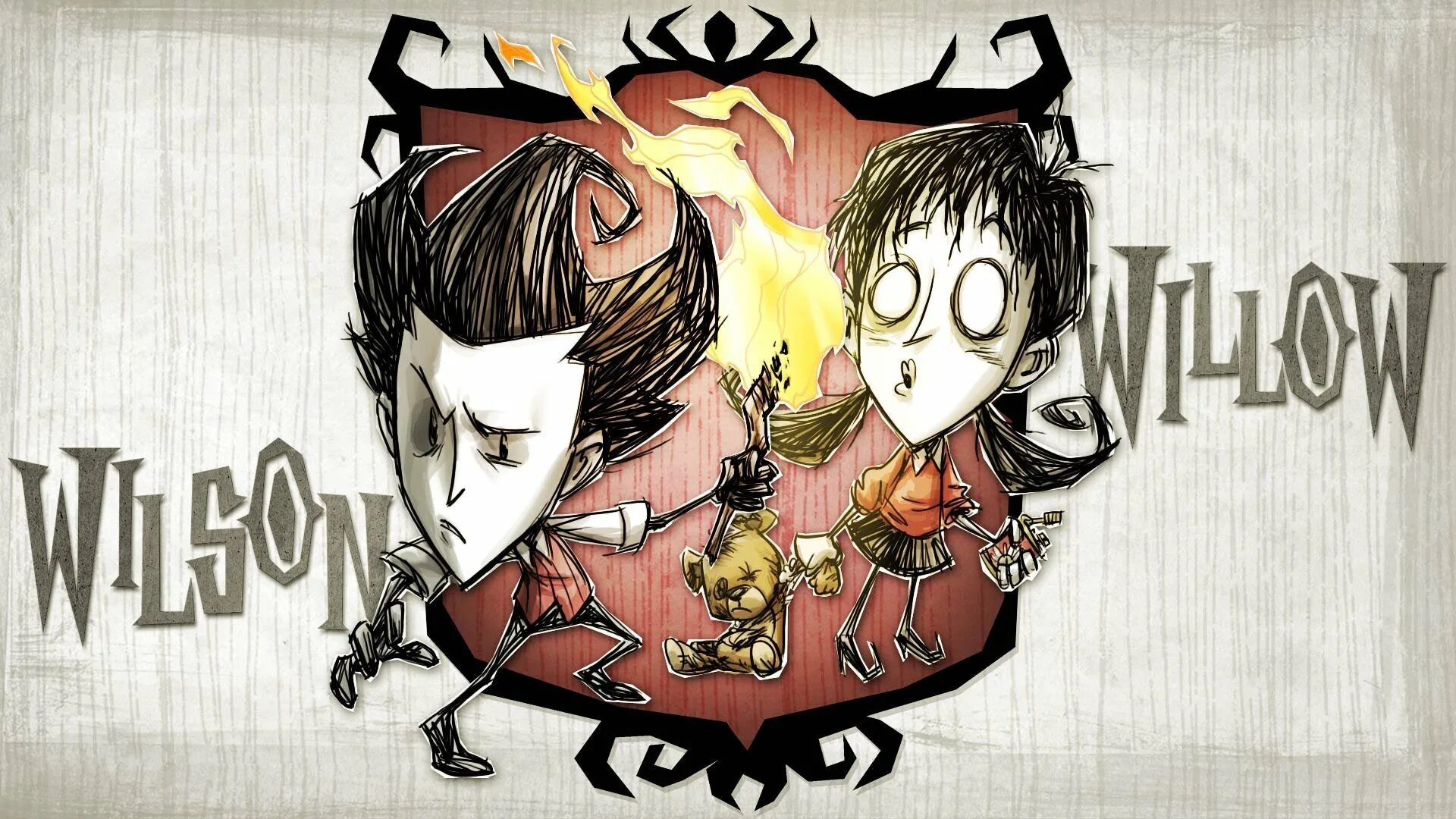 Don't Starve Вилсон. Неголодайка Уилсон. Dont Starve арт Уилсон и Уиллоу. Don t Starve together Уилсон и Уиллоу.