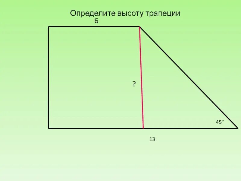Найти наименьшую высоту трапеции. Как найти высоту трапеции. как нати высоту трапеции. определение высоты трапеции. определение вчсоте трапеыии.