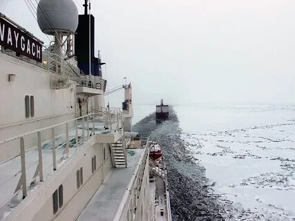 В мурманске исходном пункте северного морского пути