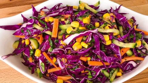 Красная капуста кукуруза