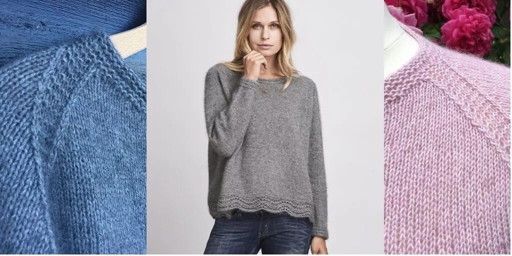 Лицевая гладь пуловер. Свитер связанный изнаночной гладью. Свитер ким харгривз. Пуловер реглан дропс. Свитер лицевой гладью.