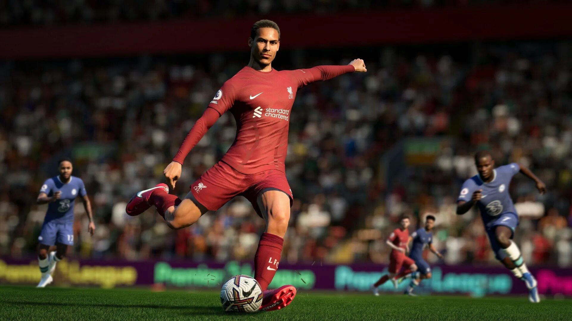 Футбол 23 играть. ФИФА 23 игра. Вирджил Ван Дейк ФИФА 23. FIFA 23 screenshot. Van Dijk ФИФА 23.