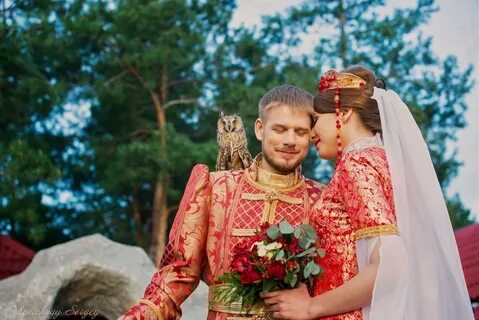 Свадьба в национальных костюмах
