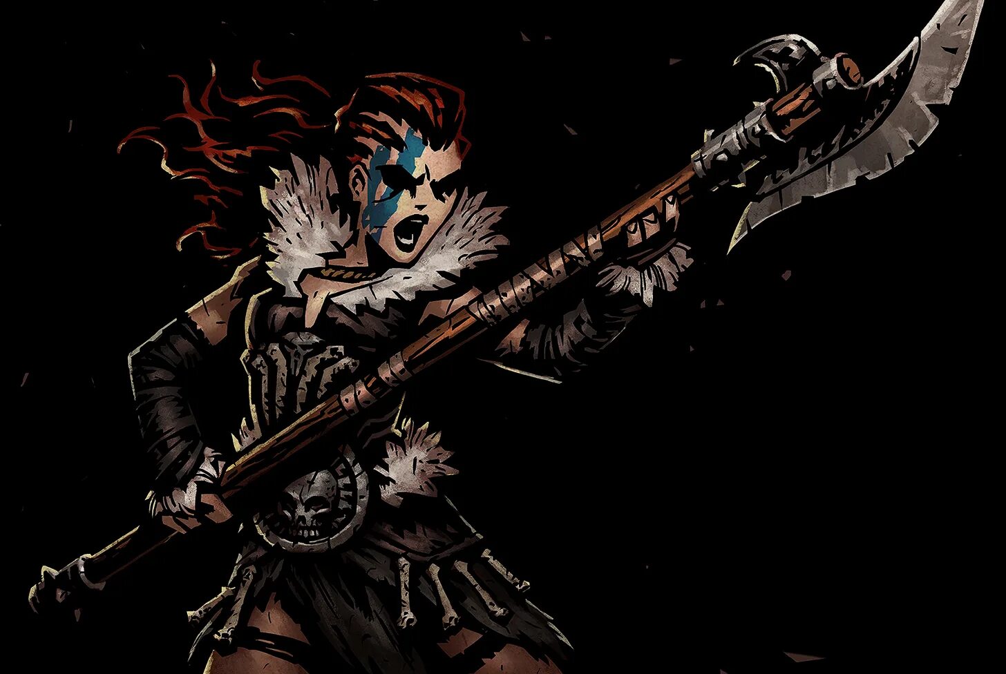 Darkest dungeon. Darkest dungeon 2 hellion. darkest dungeon дикарка. hellion darkest dungeon шут. варварша darkest dungeon.