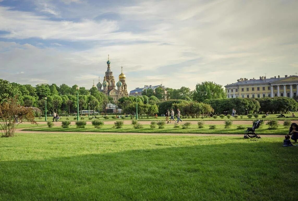 Посещение парков в петербурге