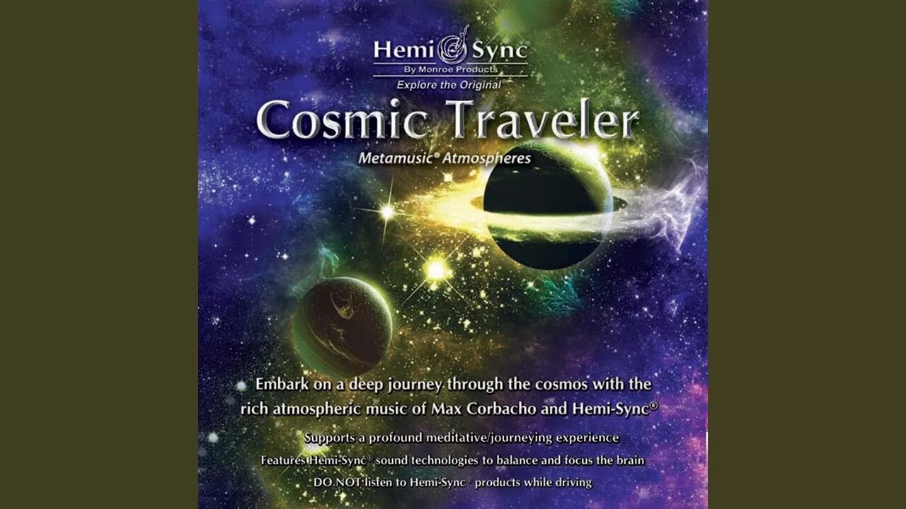Принт Cosmic traveler. Inner Journey Hemi-sync. The Monroe Institute. Metamusic - Inner Journey.