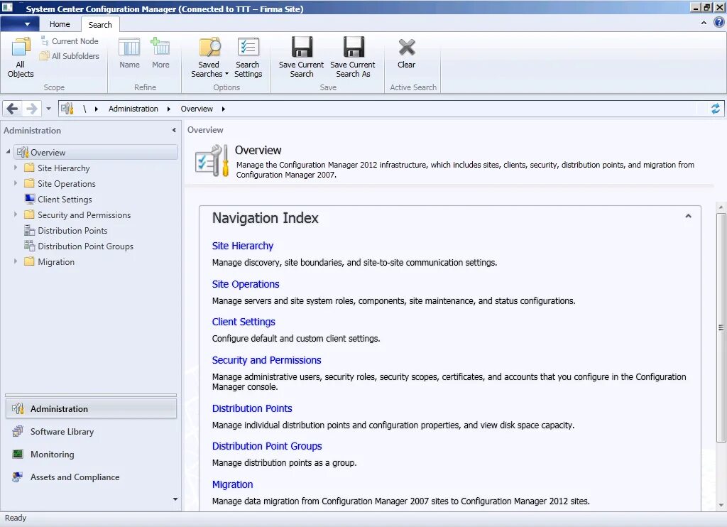Configuration manager. Configuration manager