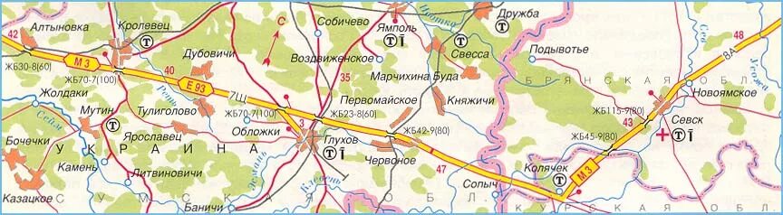 Трасса м3 Украина на карте. Трасса м3 на карте России. Трасса м-03 на Украине на карте. Трасса м3 Брянск.