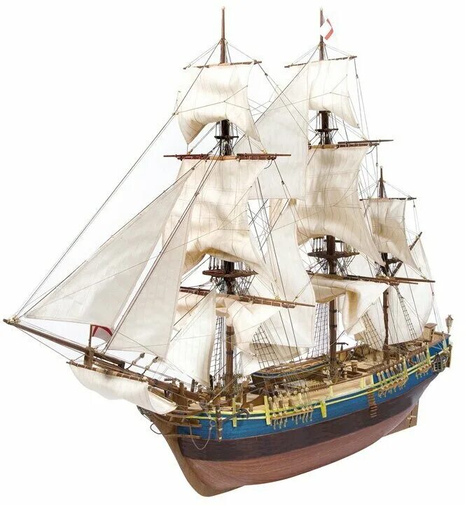 Сборная модель корабля San Martin 1:90, OCCRE. Парусник Баунти ДЕАГОСТИНИ. HMS Bounty модель. Корабль купить в нижнем новгороде