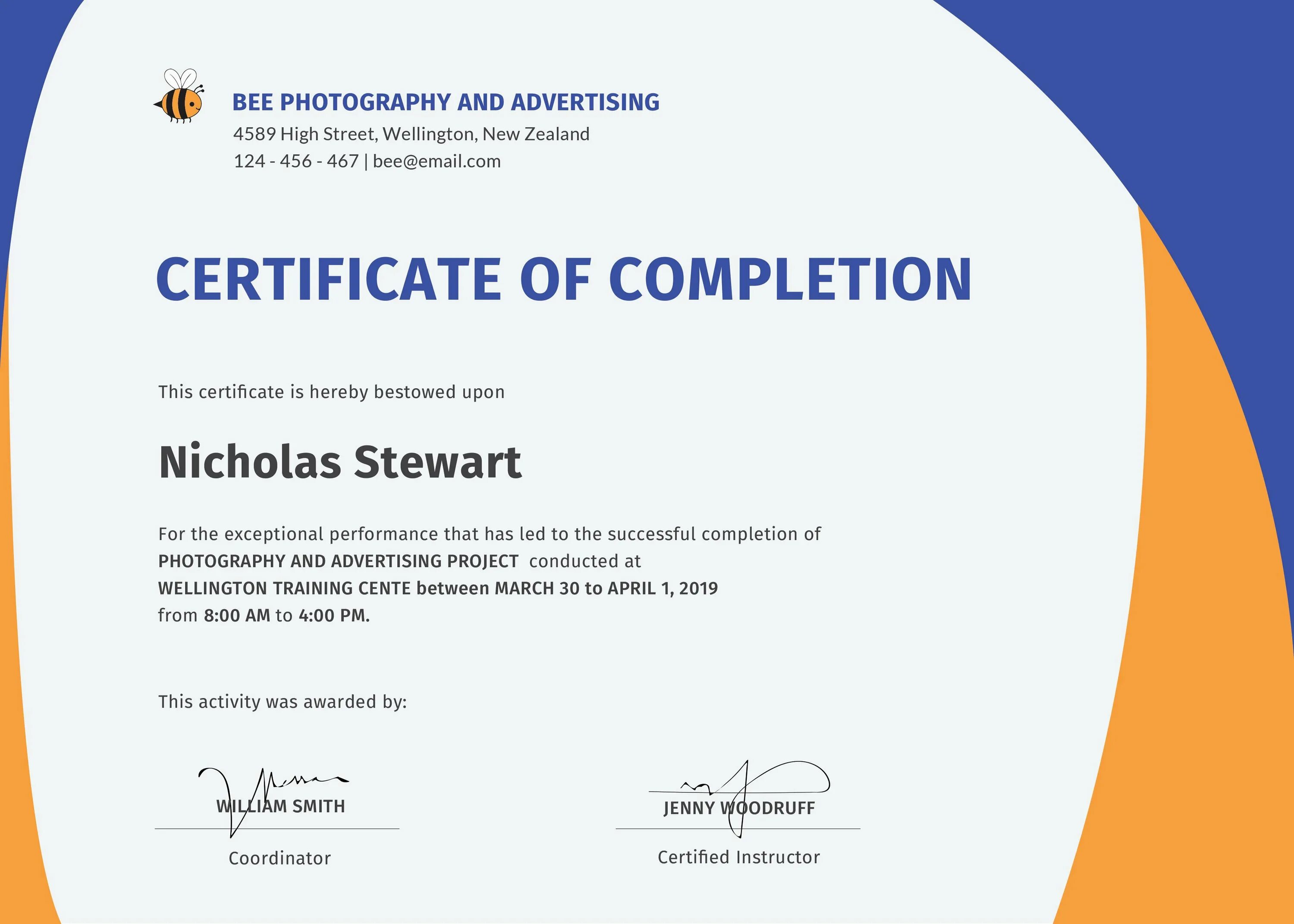 Certificate of completion. Сертификат of completion. Certificate of completion of the course. Certificate of completion Template.
