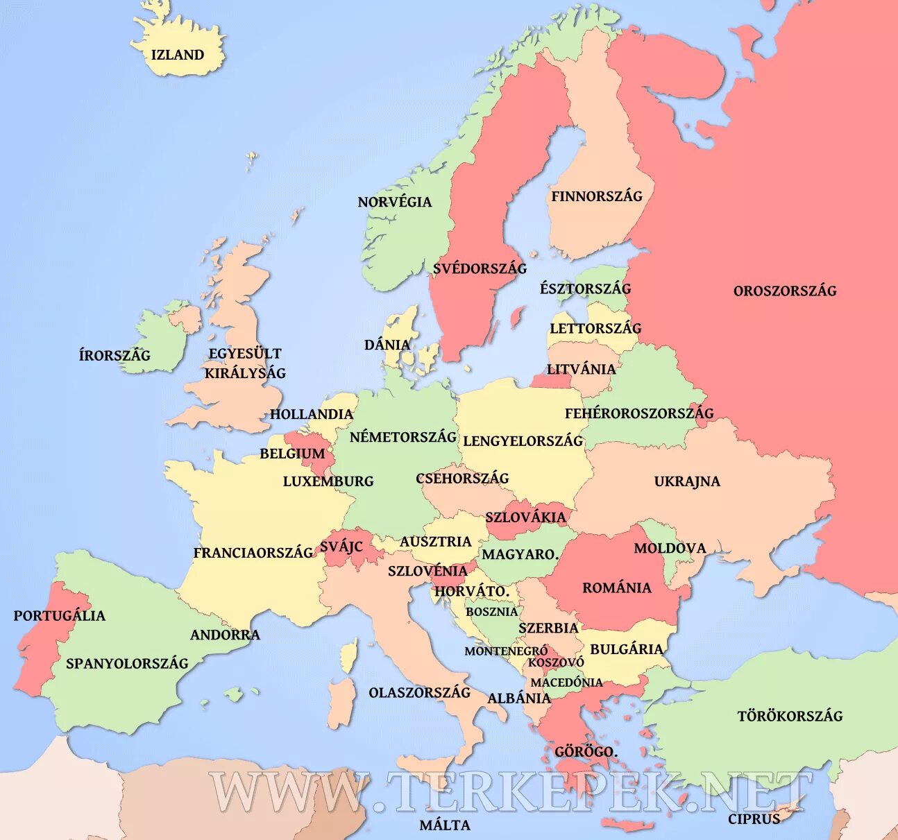 Europa de. Europa térkép. Карта зарубежной Европы. Mapa d’ Europa.