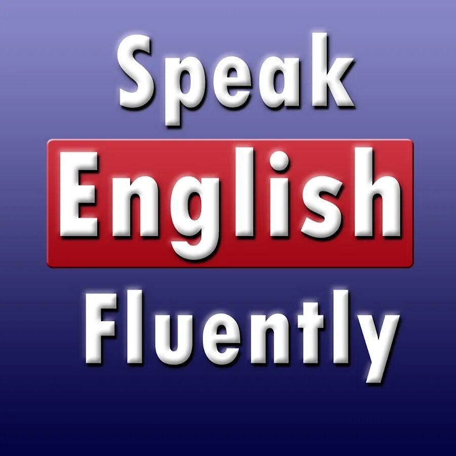 I speak english fluently