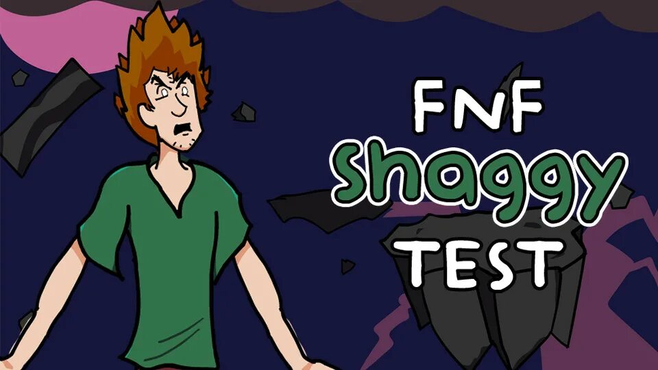 Тест фрайдей фанкин. Шегги FNF. Shaggy FNF Test. Shaggy ФНФ. Shaggy Mod FNF.