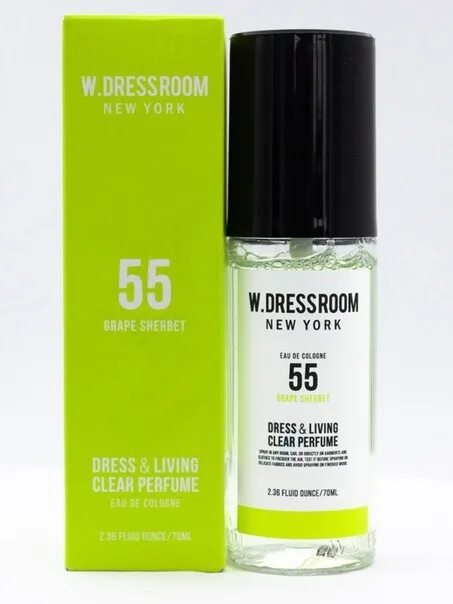 Парфюмированный спрей w.dressroom , 70 ml. W.dressroom. Спрей парфюмированный № 83 | w.dressroom Dress & Living Clear Perfume № 83 Daegwalleong 70ml. W.dressroom Dress & Living Clear Perfume спрей парфюмированный № 02 cococonut 70ml. Live clear пропал