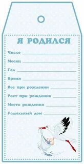 Год рождения рост
