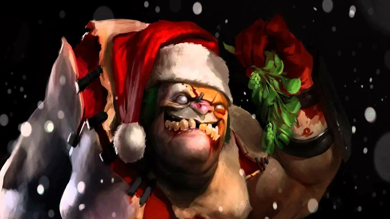 Сф дота новый год. Новогодний логотип. Dota с новым годом. С новым годом дота 2. Аватар пуджа дота 1.