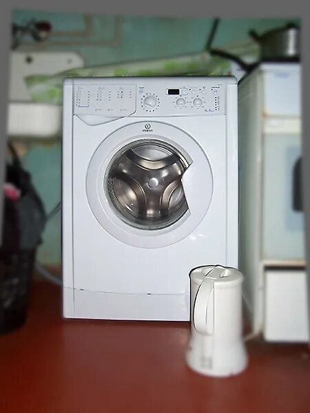 Старая стиральная машинка индезит