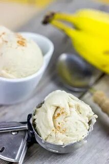 Рецепт домашнего мороженого с бананом