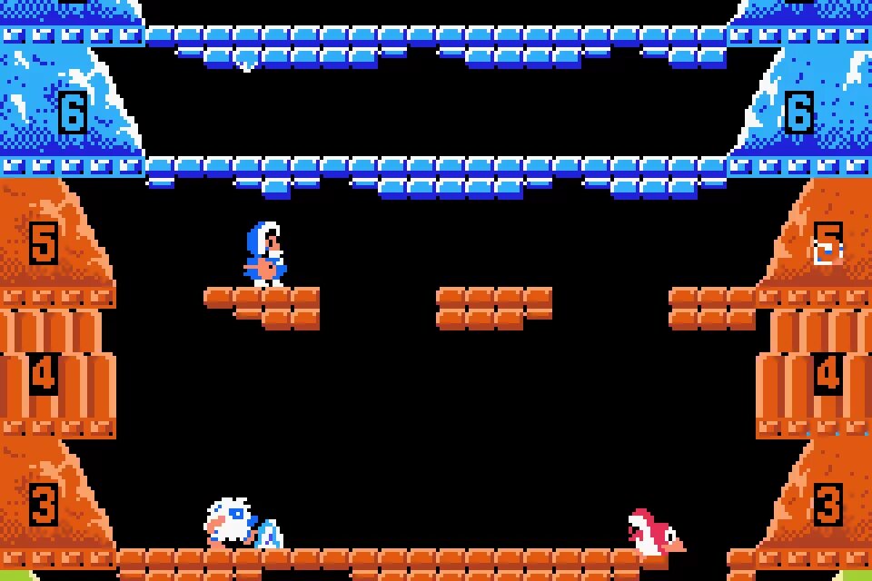 Игры денди шарики. Ice Climber Денди. Игра Ice Climber. Игра на Денди айс климбер. Игры сеги Ice Climber.