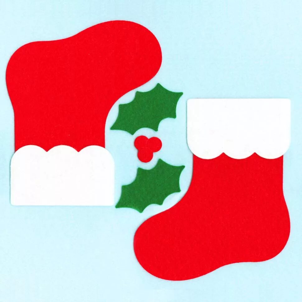 Шаблон носка новогоднего для вырезания из бумаги DIY Christmas Stocking Printable The 36th AVENUE Christmas stockings, Printabl