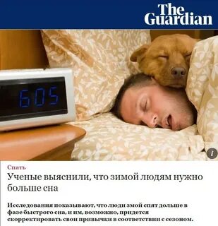 Почему зимой хочется спать