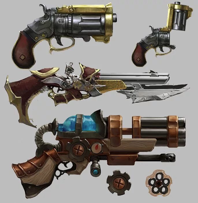Weapons enemies
