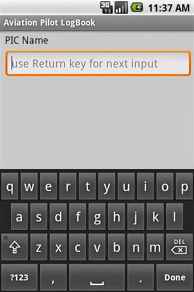 Звук набора текста андроид. Pilot logbook Android 4pda.