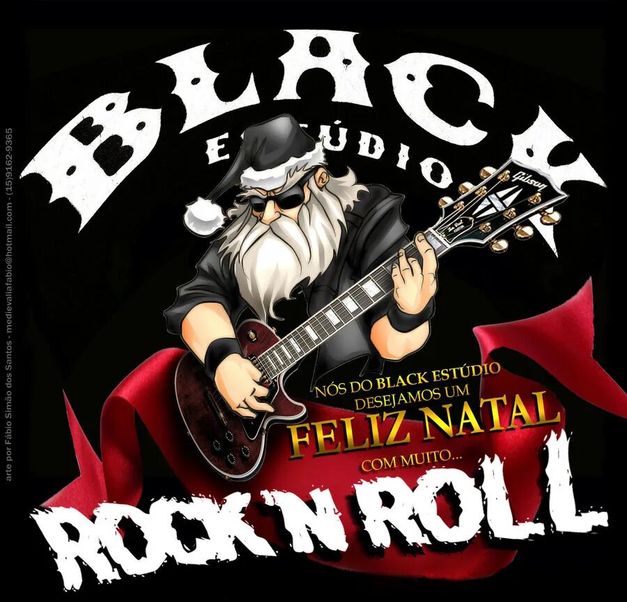 крутой дед мороз. рок новый год. рок поздравление с новым годом. новогодний рокер. поздравление с новым годом в стиле рок.