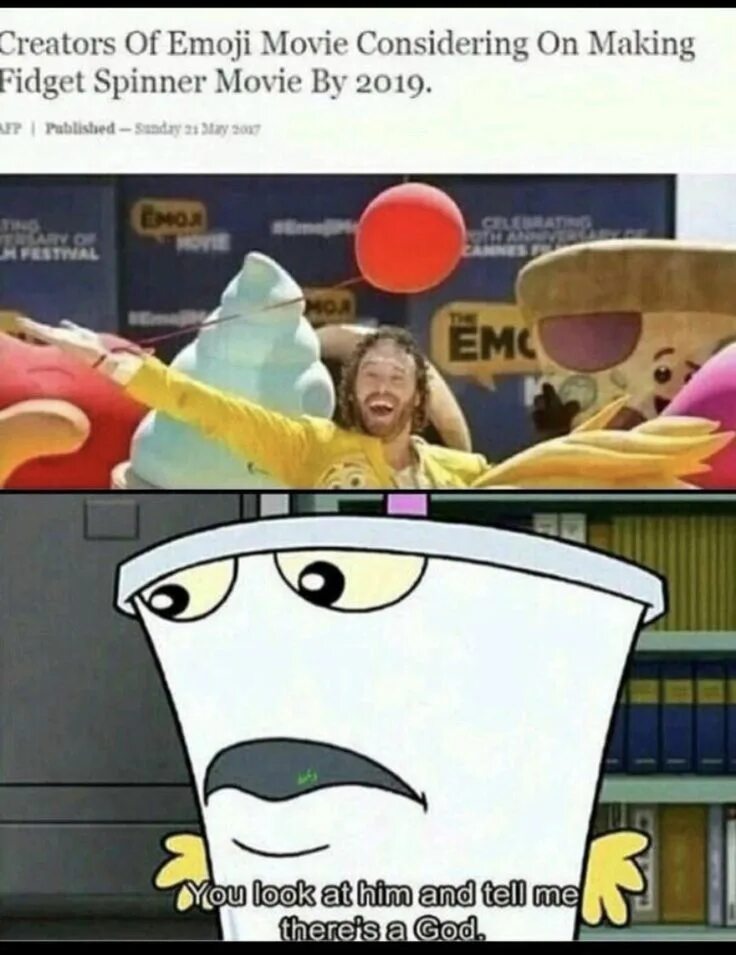 I look at him the same. I was born in the wrong generation.