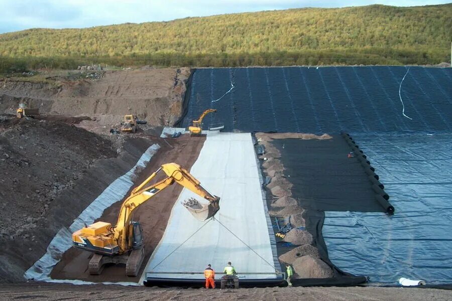 мусорный полигон в круглово. рекультивация полигона тбо. эльгауголь геомембрана. рекультивация полигона тко. технический этап рекультивации полигона тбо.