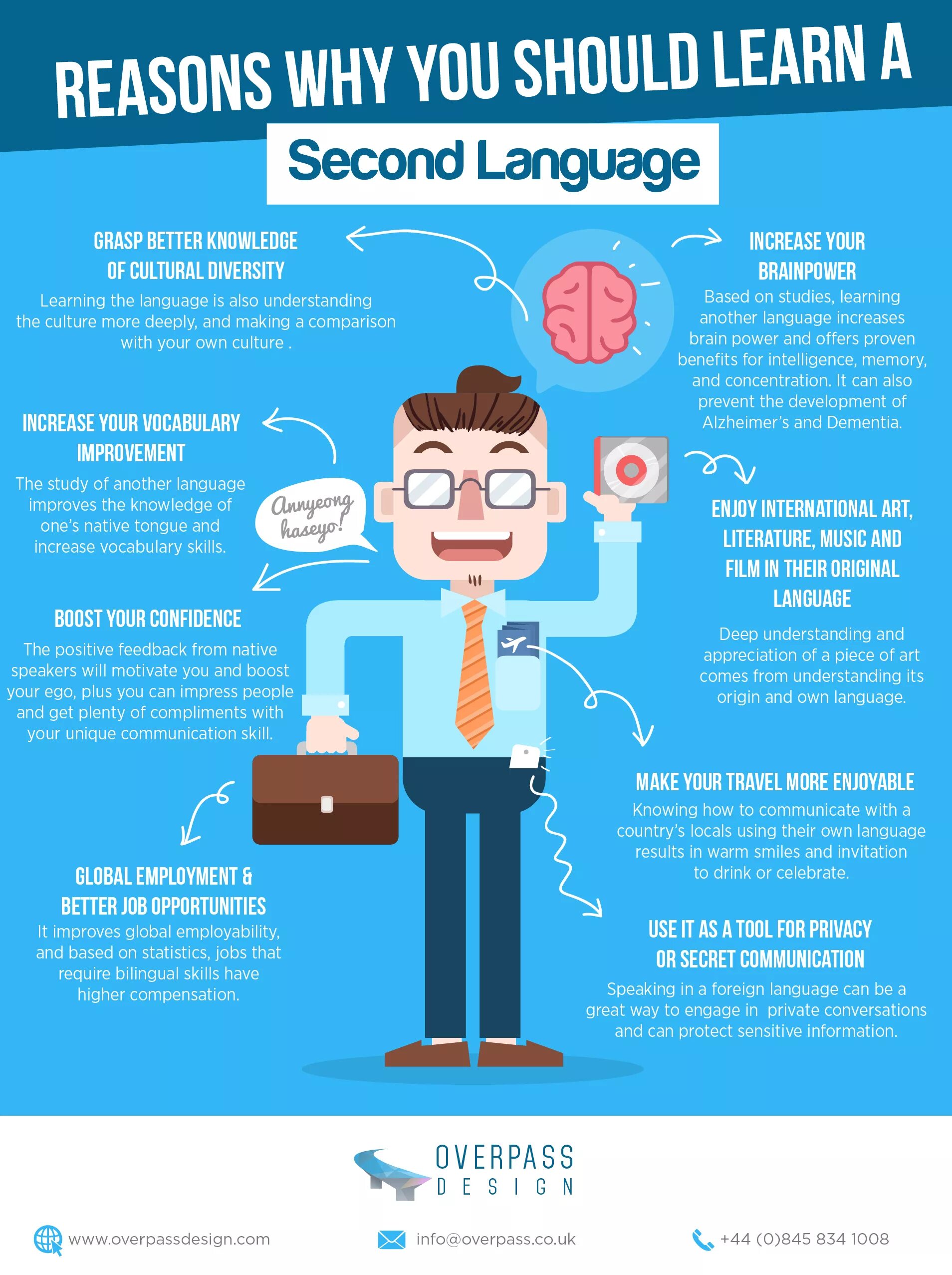 Learn another language