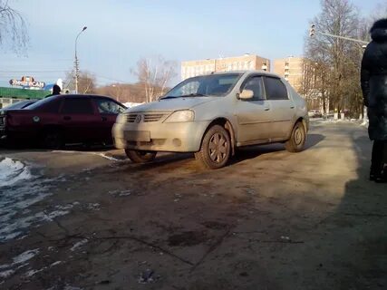Поднять рено логан 1