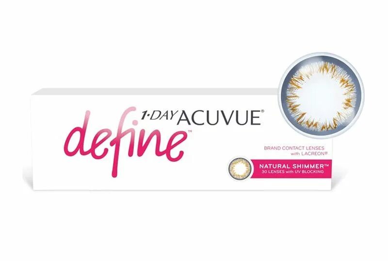 Natural shimmer. Оттеночные линзы Acuvue define. Однодневные Бьюти-линзы 1-Day Acuvue define. Acuvue Shimmer define. Цветные линзы Acuvue define.