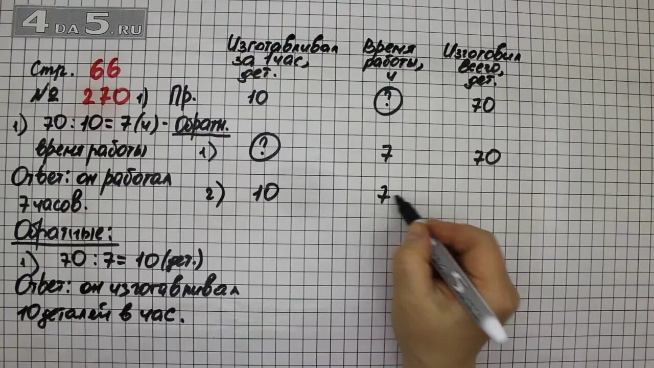 Четвертый класс страница 61. Математика 4 класс 2 часть номер 270. Стр 66 математика 4 класс 270. Математика 4 класс 2 часть стр 66 номер 270 2. Математика 4 класс 2 часть задача 270 страница 66.