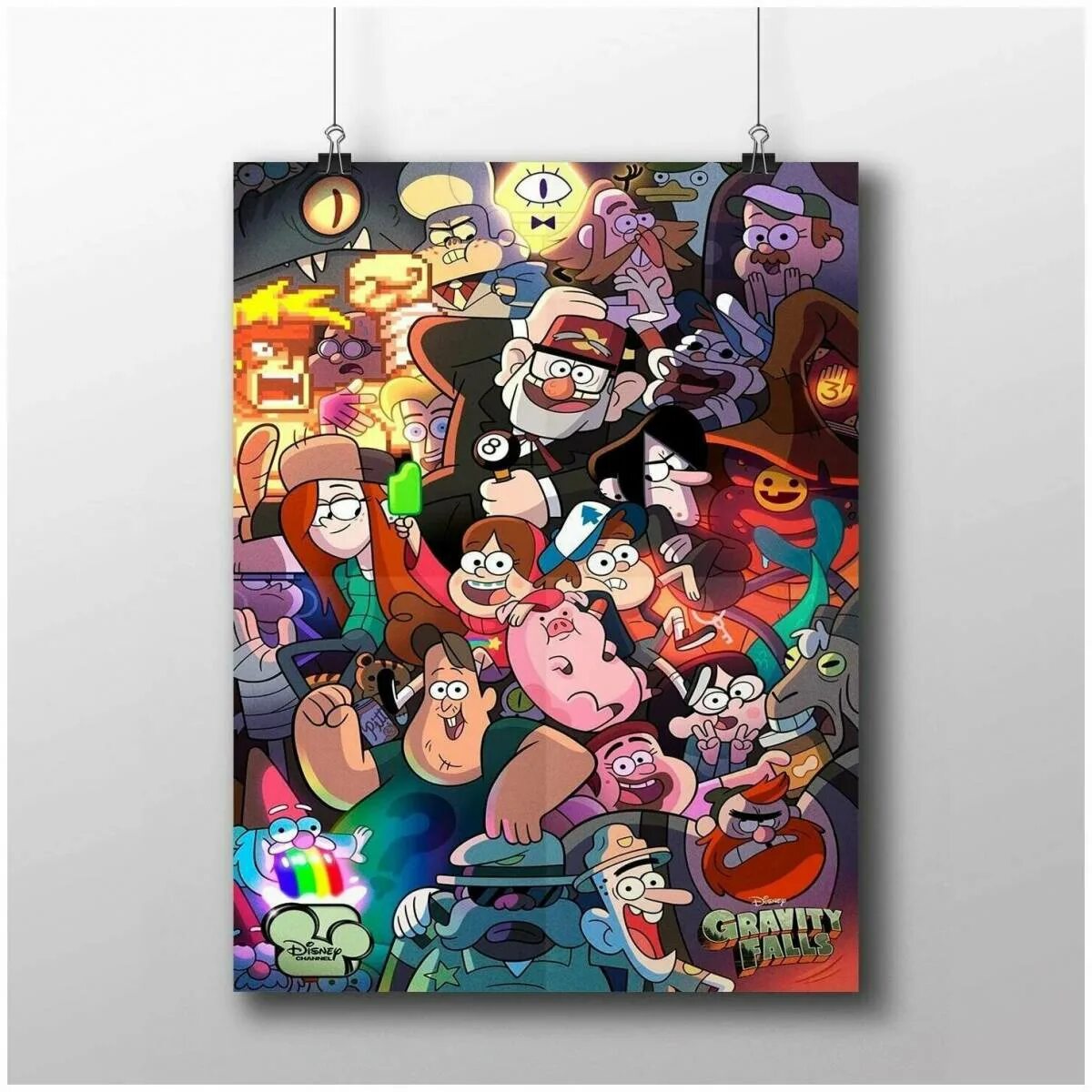 Картина по номерам гравити фолз. Огромного щенка из галлюцинаций мэйбл от сладостей. Номер гравити. Номер гравити. Плакат персонажи гравити фол.