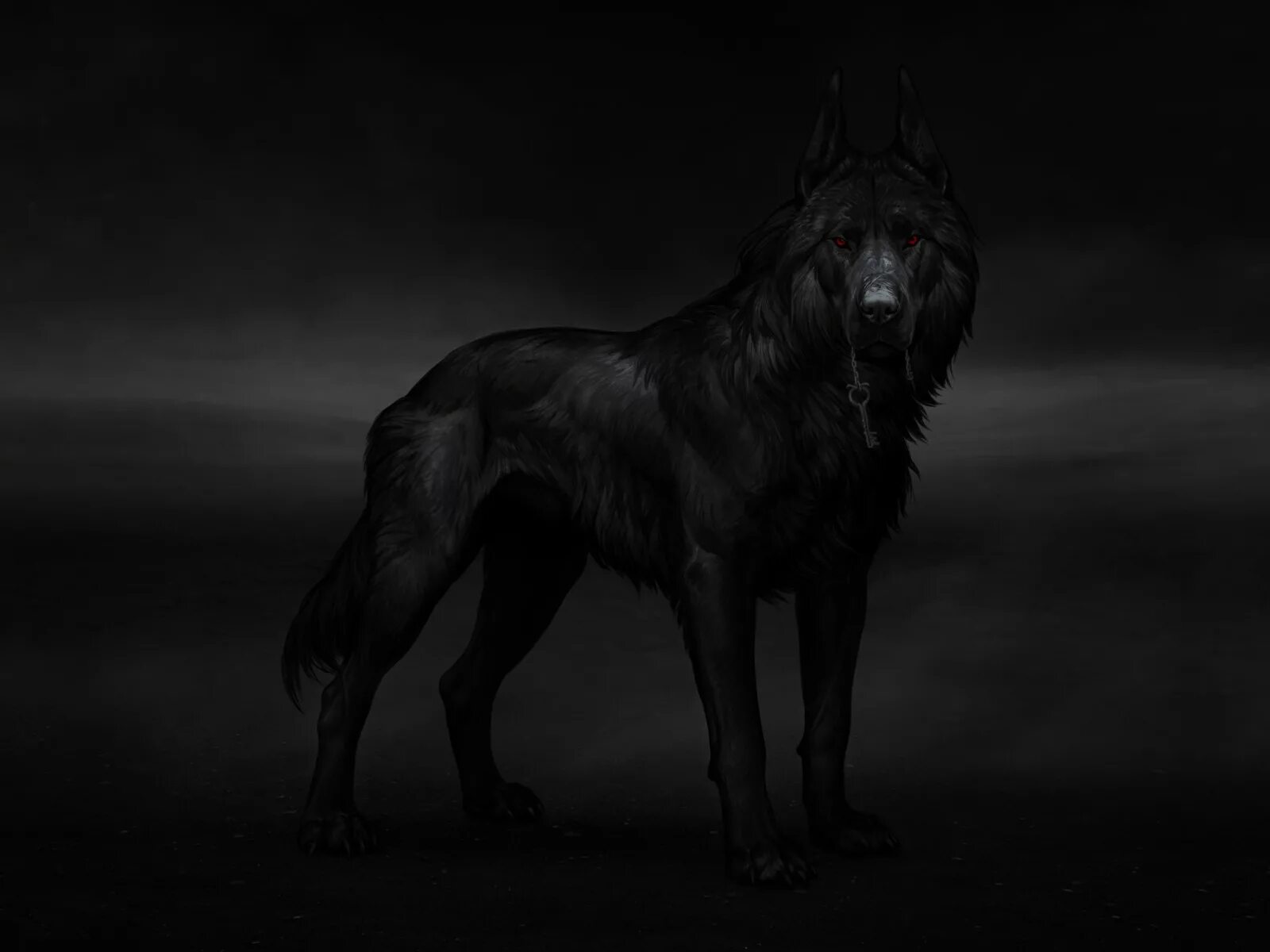 Ярчук собака. Ярчук волк. Огромная собака арт. Черная собака арт. Scary dog