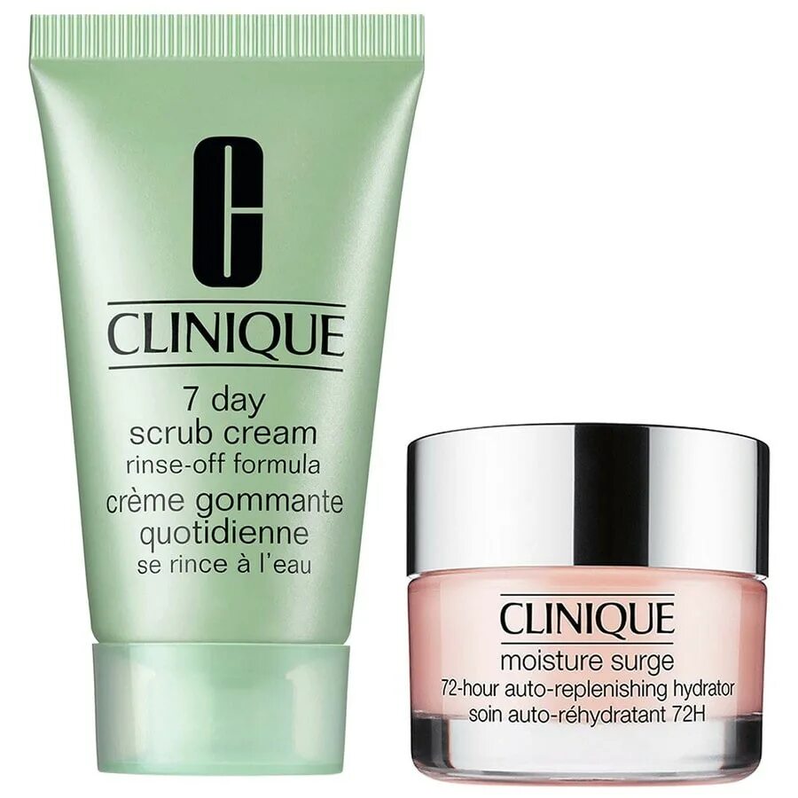 Day scrub. Крем клиник Moisture Surge. Clinique Moisture Surge Hydrating Lotion. Clinique крем для проблемной кожи. Набор Clinique Moisture Surge 72h для лица.