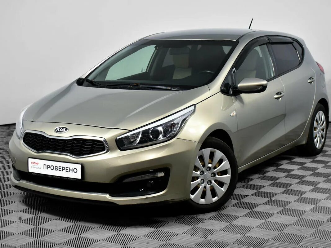 Купить б/у Kia Ceed II Рестайлинг 1.6 AMT (135 л.с.) бензин робот в Аксае: серый
