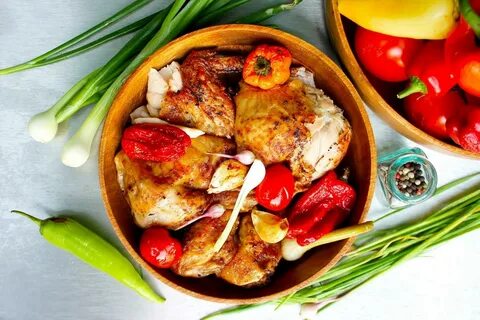 Курица в тандыре целиком