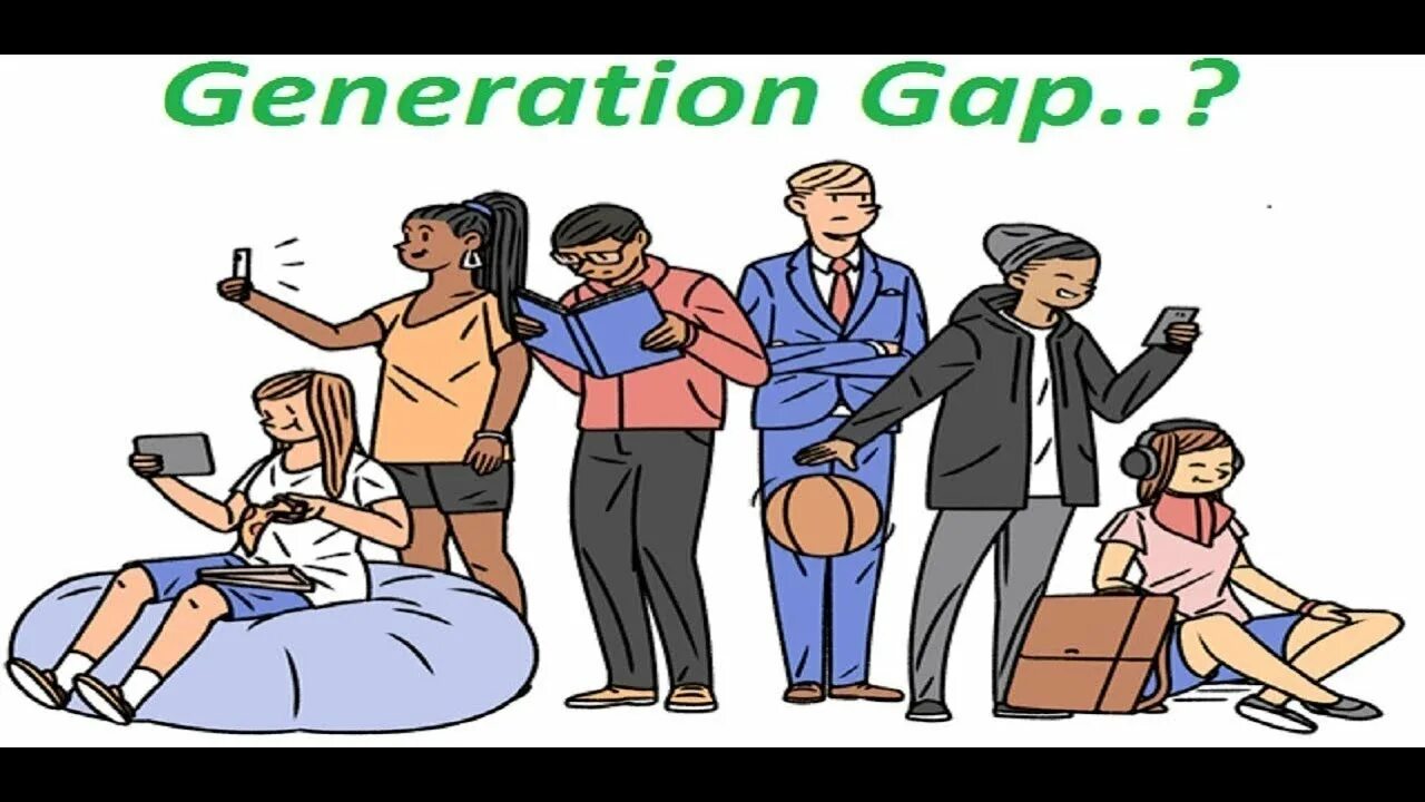 Generation gap is. Generation gap картинки. Недопонимание поколений рисунки. Разрыв поколений иллюстрация.