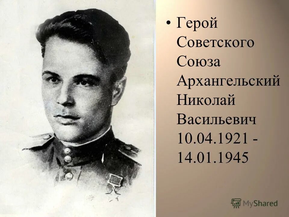 Назовите фамилию николая васильевича при рождении. Ямальцы герои советского Союза.