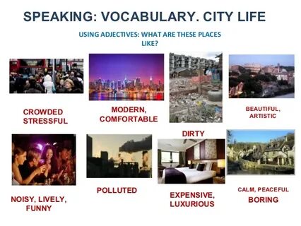 City adjectives