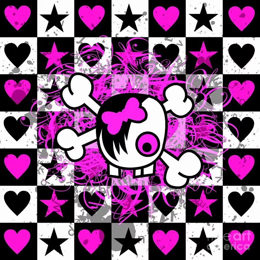 Хелло китти в стиле эмо. Знак эмо. Эмо чёрно розовый. Карты эмо. Обои в стиле эмо.