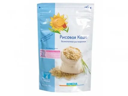 Рисовая безмолочная каша