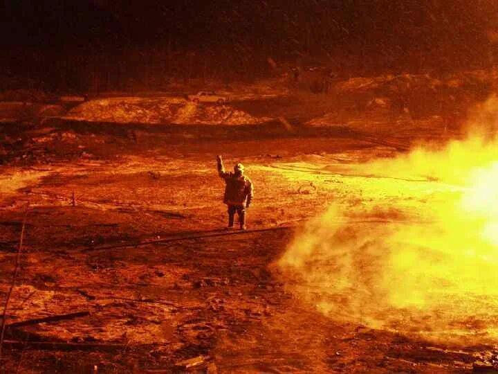 Тушение газовых и нефтяных пожаров. Тушение газовых и нефтяных пожаров
